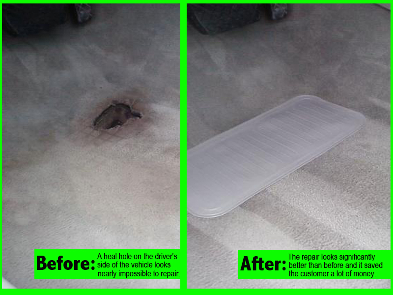 How To Fix Burnt Carpet In Car : How To Fix Burn Carpet At Home